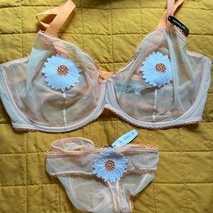 Adoreme Underwear Bra Set - 44G 3X - CLEAN & WASHED NWT